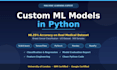 build a custom machine learning model in python