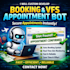 custom develop booking appointment bot,vfs bot,booking bot,vfs appointment