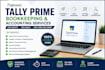 do tally prime bookkeeping and voucher entry