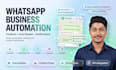 develop whatsapp business API chatbot and automation system