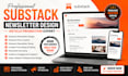 substack newsletter design article promotion expert service