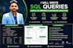 write sql queries joins and database analysis
