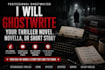ghostwrite your psychological thriller novella