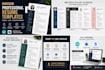 create ats friendly professional CV or resume templates