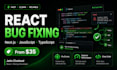 do react bug fixing