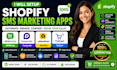 setup shopify sms markerting apps smsbump postscript attentive txtcart