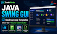 design and improve your java swing gui desktop application