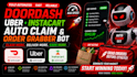 develop doordash bot, uber bot, instacart bot auto claim and order grabber bot