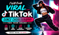 create viral tiktok dance choreography for your brand