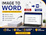 convert scanned PDF to editable word