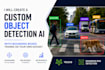 custom object detection ai with bounding boxes trained on your dataset