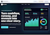 build a modern saas landing page website