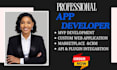 bubble io adalo flutterflow flutter app replit lovable ai base44 android ios app