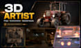 create game ready 3d environment assets and props in blender