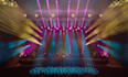 do 3d stage lighting, stage event, podium, 3d dmx lighting