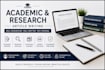 write professional academic and research articles