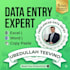 do professional excel data entry, word and copy paste work accurately