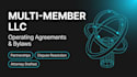 write a multi member llc operating agreement and corporate bylaws