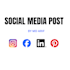 do canva, tiktok, fb ads, ig post, yt thumbnail, logo design, video edit