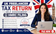 file UK freelancer tax return self assessment hmrc filing