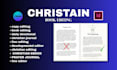 design printable christain journal, sermon notes template, minimalist tracker