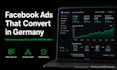 set up facebook and instagram ads for german ecom brands