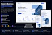 build a premium animated café website