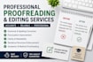 proofread blogs, articles, sops and website content
