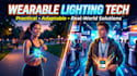 create custom rgb led lighting pcb and wearable electronics