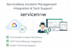 provide servicenow incident management integration