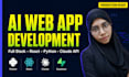 build an ai web app or saas or chatbot as a full stack developer