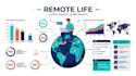 design custom infographics, flowcharts, and data visualizations