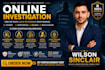 conduct professional online investigation