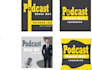 design podcast cover art , linkdin banner