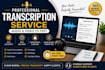 do video and audio transcription