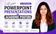 create professional academic posters and presentation slides