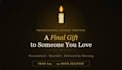 write a heartfelt personalized eulogy within 24 hours