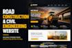 create road construction and civil engineering company website