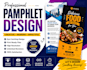 design professional pamphlet, flyer, and brochure design
