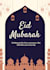 design professional eid mubarak and islamic festival posts