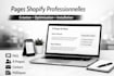créer vos pages shopify professionnelles et optimisées