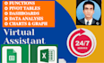 use formulas and functions in spreadsheet for data analysis