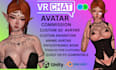 create a custom vrchat avatar, vr character, vrc avatar, vrc commission