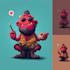 design a cartoon character
