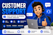 provide customer support in spanish and english