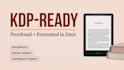proofread format edit your book for amazon KDP ebook paperback ready, fiction