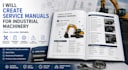 create service manuals for industrial machinery
