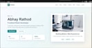 develop a responsive react js frontend website
