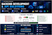 build, debug, fix apis, and backend systems