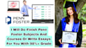 help you penn foster 21 credits